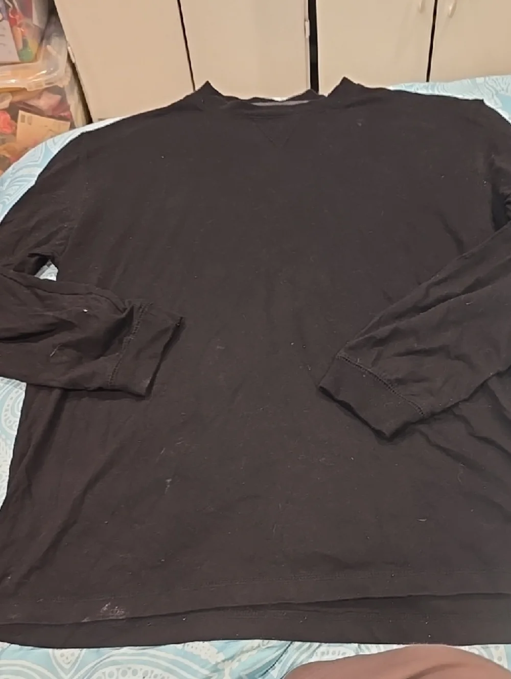 ❤️10/$13 Basic Black Long Sleeve Tee